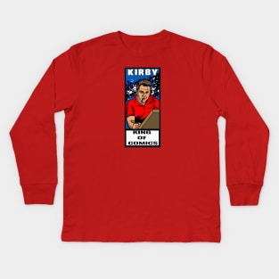 Kirby King of Comics Kids Long Sleeve T-Shirt